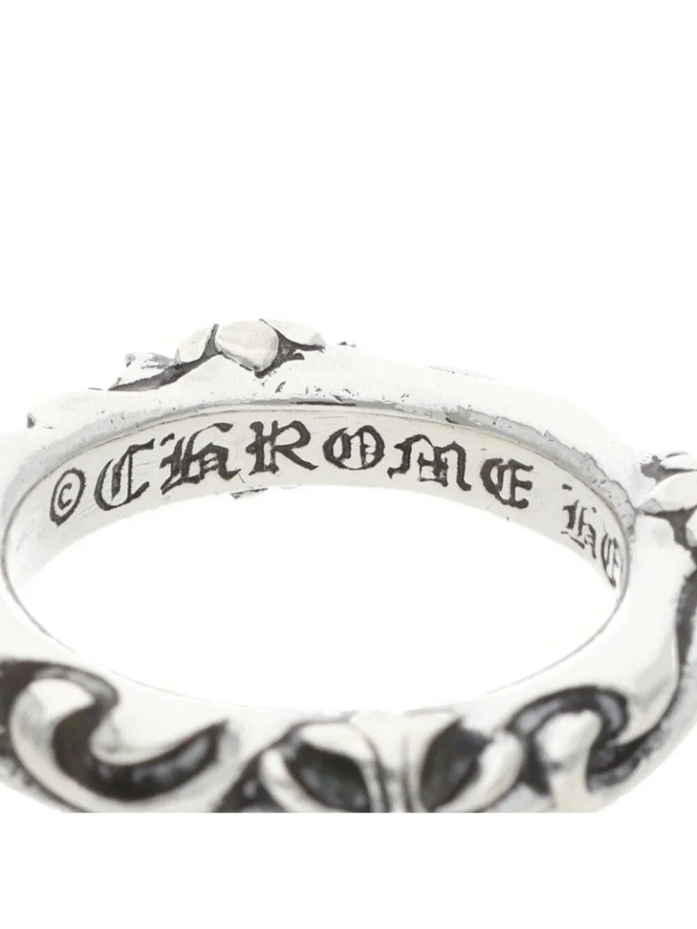 Chrome Hearts Sbt Band Silver Ring